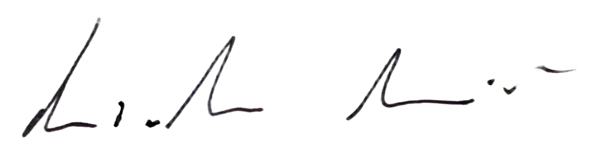 Signature of Daniela Pires